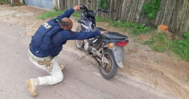 PRF recupera motocicleta furtada na BR-316