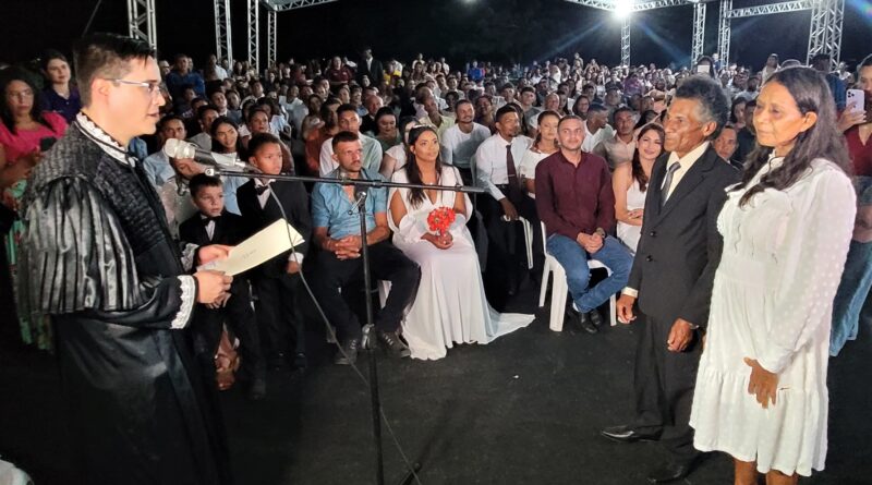 Judiciário de Balsas celebra 100 uniões em casamento comunitário