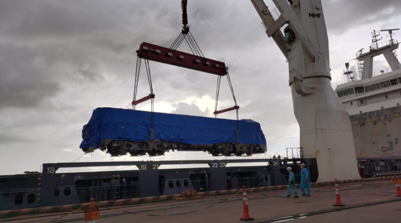 Estrada de Ferro Carajás recebe primeira locomotiva 100% elétrica