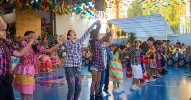 Festas juninas presenciais voltam a ser celebradas pelas escolas do Grupo Crescimento