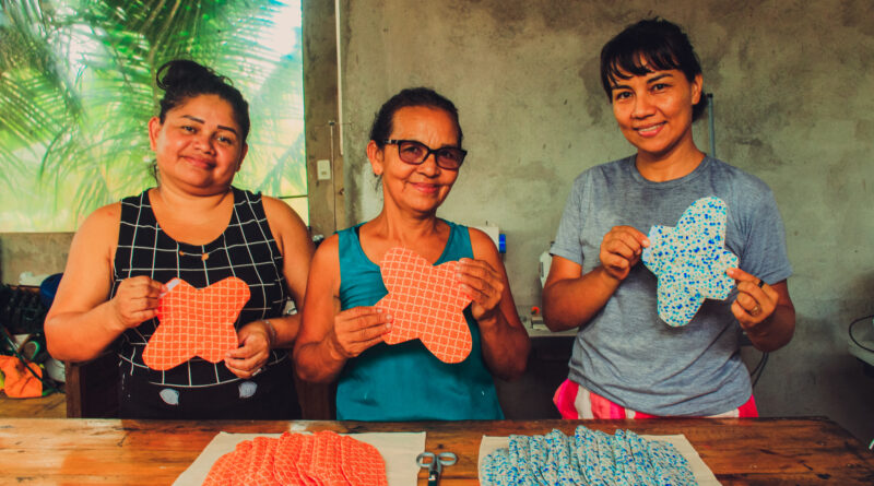 Costureiras produzirão 600 absorventes ecológicos para serem doados para mulheres em situação de pobreza menstrual em São Luís