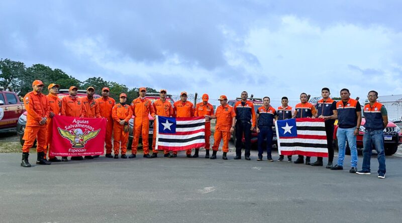 Governo do Maranhão envia bombeiros para apoio às ações humanitárias no Rio Grande do Sul
