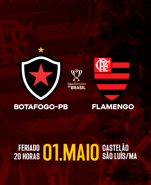 Botafogo-PB x Flamengo-RJ: Saiba como comprar seu ingresso para o jogo