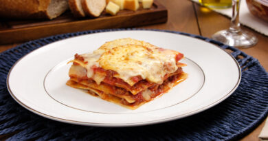 Lasanha à bolonhesa