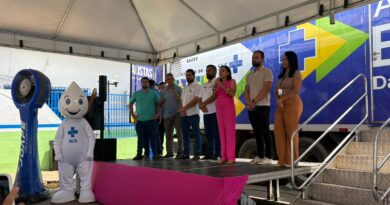 Pacientes do SUS de Viana agora contam com carreta do Agora Tem Especialistas para diagnóstico precoce de câncer de mama e do colo do útero