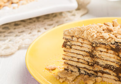 Torta de Palha Italiana com Biscoito Galo, sobremesa clássica e irresistível