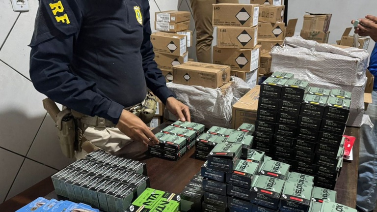PRF intercepta arsenal e realiza apreensão histórica de material bélico no Maranhão
