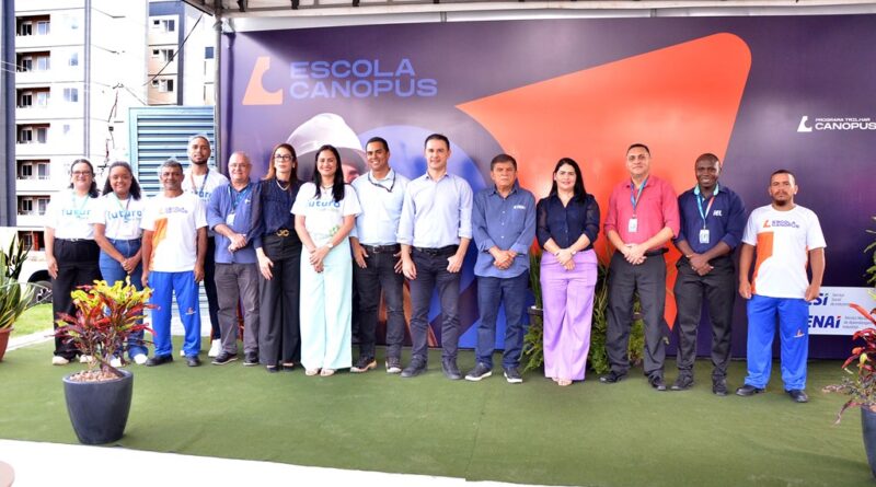 Junto com SESI e SENAI, Canopus leva sala de aula ao canteiro de obras