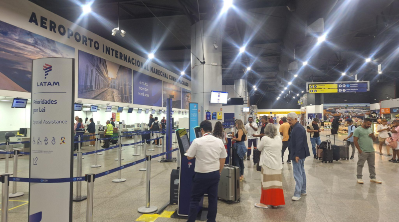 Aeroporto de São Luís registra crescimento de 23% na movimentação de passageiros durante o mês de abril