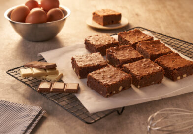 brownie de três chocolates