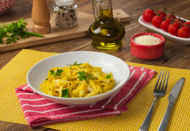 Macarrão ao Molho de Abóbora: o toque de cremosidade que faltava nos seus almoços de inverno