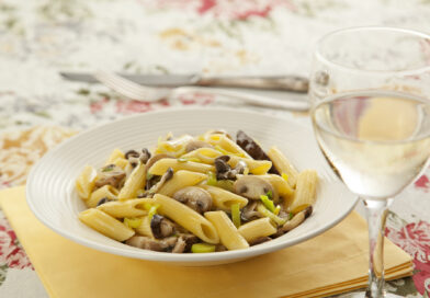 Penne com Mix de Cogumelos é uma opção para variar o cardápio