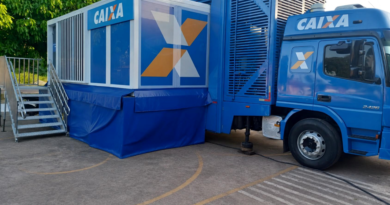 Caminhão Caixa chega a Mirinzal (MA) para atendimento à população