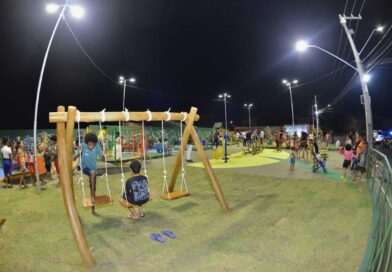 Prefeitura transforma área de descarte de lixo em espaço de lazer para a comunidade do Residencial Novo Renascer