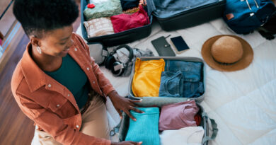 Mala de viagem prática e sem excesso de peso