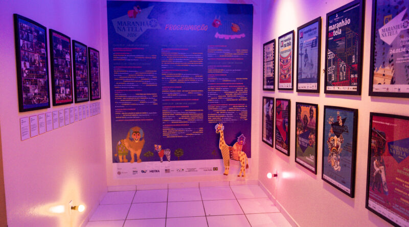 Exposição Maranhão na Tela – 18 Anos em Imagens fica em cartaz até o dia 18 de outubro no Cinema SESC Deodoro
