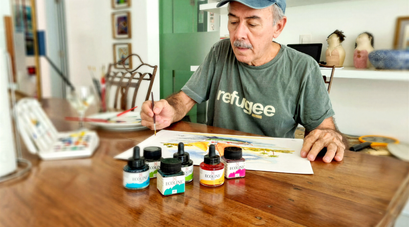José Jorge Soares leva cores e personagens da cultura maranhense a exposição em Lisboa
